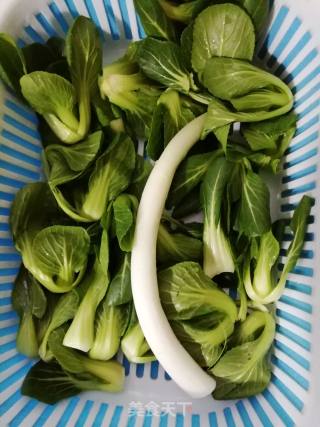 油淋小油菜的做法步骤：1