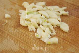 蒜香油麦菜的做法步骤：2