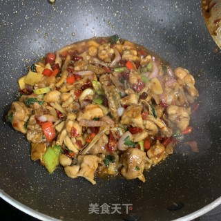 紫苏牛蛙的做法步骤：10