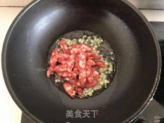 尖椒炒腊肉的做法步骤：5