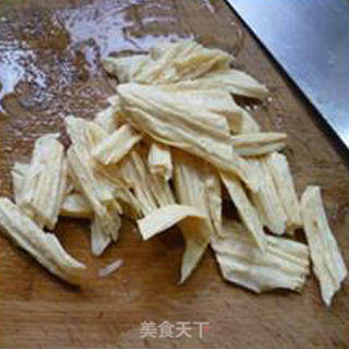 腐竹夜开花排骨汤的做法步骤：4