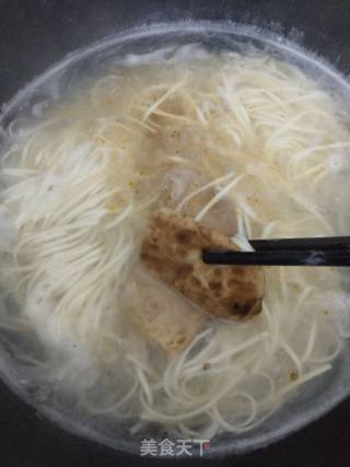 豆腐块紫菜面的做法步骤：3