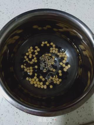 黑豆豆浆的做法步骤：2