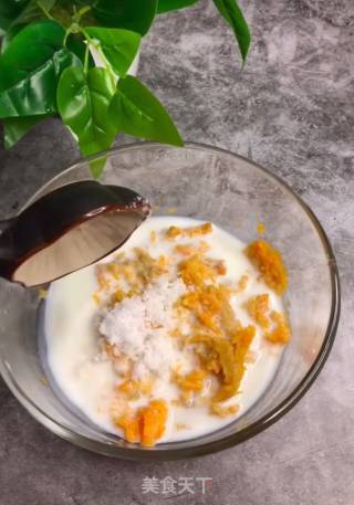 红薯牛奶慕斯的做法步骤：6