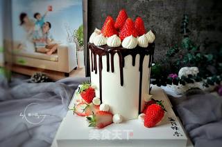 送你一份甜蜜‖生日蛋糕的做法步骤：35