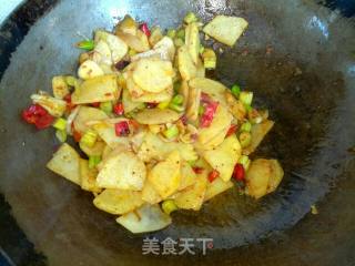 麻辣土豆片的做法步骤：11
