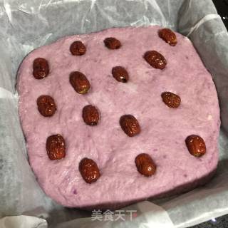 红枣紫薯蒸发糕的做法步骤：11