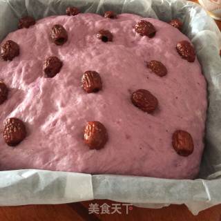 红枣紫薯蒸发糕的做法步骤：12