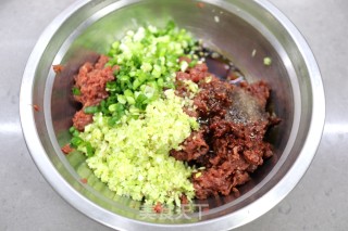 牛肉胡萝卜饺子的做法步骤：4
