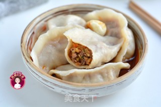 牛肉胡萝卜饺子的做法步骤：8