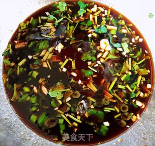 涝汁拌生蚝的做法步骤：5
