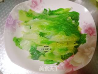 蚝油生菜的做法步骤：3