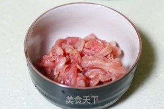 榨菜炒肉丝的做法步骤：3