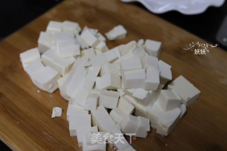 虾仁豆腐的做法步骤：3