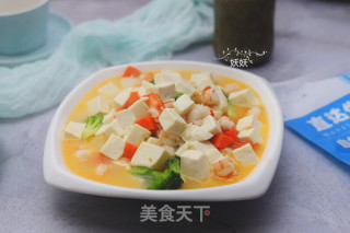 虾仁豆腐的做法步骤：9