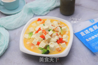 虾仁豆腐的做法步骤：11
