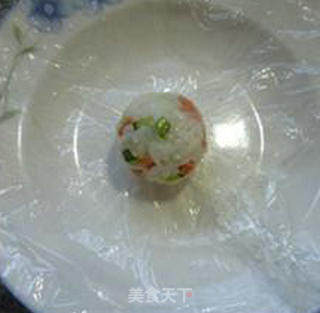 海苔青瓜火腿肠饭团的做法步骤：11