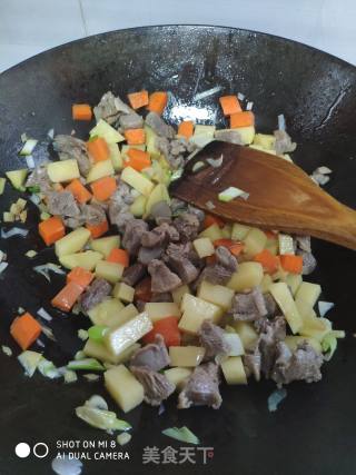 米饭    咖喱鸡肉的做法步骤：7