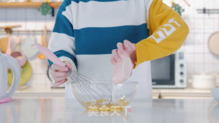 肉松蛋糕卷【初味日记】的做法步骤：1
