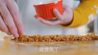 肉松蛋糕卷【初味日记】的做法步骤：11