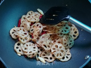 回锅藕片的做法步骤：11