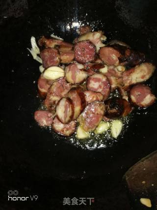 腊味豆腐的做法步骤：3