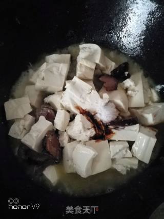腊味豆腐的做法步骤：5