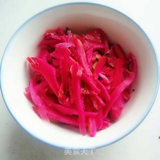 蜂蜜腌火龙果皮的做法步骤：3