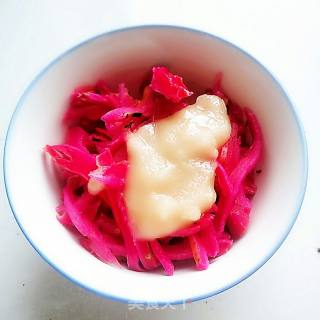 蜂蜜腌火龙果皮的做法步骤：4