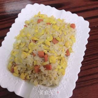 蛋挞皮焗饭的做法步骤：1