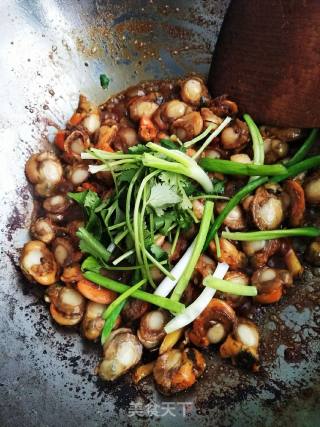 辣炒扇贝肉的做法步骤：10