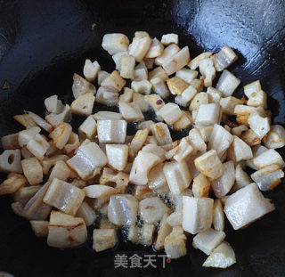 快手素菜——干煸酸辣藕丁的做法步骤：6