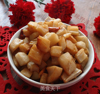 快手素菜——干煸酸辣藕丁的做法步骤：8