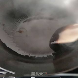 菜芯炒香菇的做法步骤：4