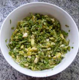 羊尾笋拌椿芽的做法步骤：11