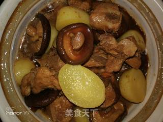 脆骨焖土豆的做法步骤：9