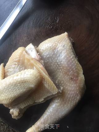 腊鸡烧菜花的做法步骤：1