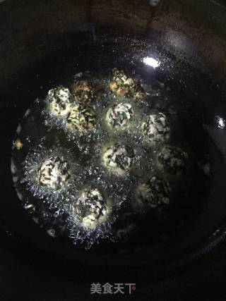 紫菜豆腐肉丸子的做法步骤：6