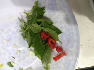 金针菇蒸花甲的做法步骤：2