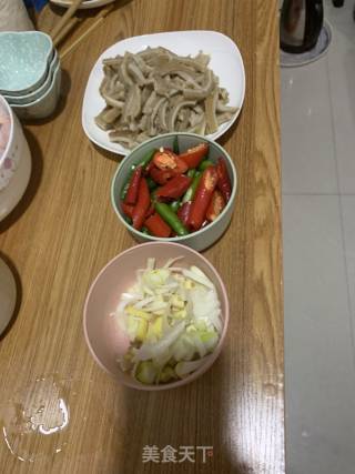 蚝油牛肚的做法步骤：3