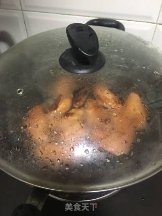 蜜汁鸡翅的做法步骤：7