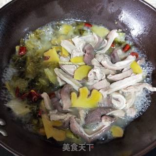 酸菜猪肚的做法步骤：9
