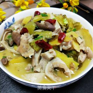 酸菜猪肚的做法步骤：11