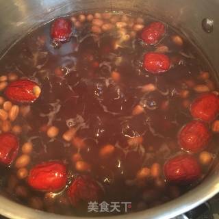 西米双红汤的做法步骤：4