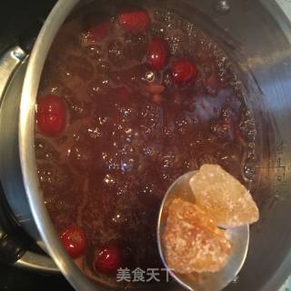西米双红汤的做法步骤：5