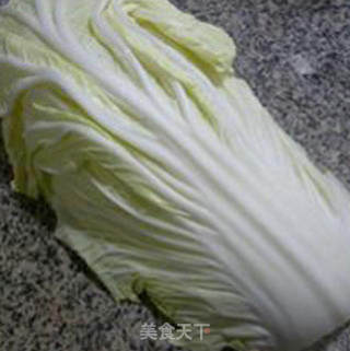 荷叶蛋烧大白菜的做法步骤：1