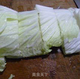 荷叶蛋烧大白菜的做法步骤：4