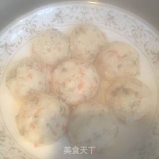 素豆腐圆子的做法步骤：9