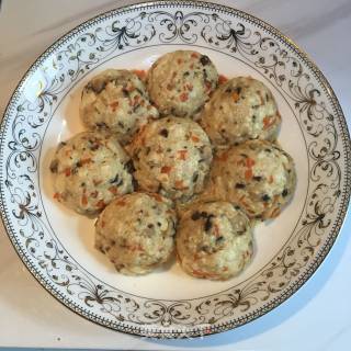 素豆腐圆子的做法步骤：11