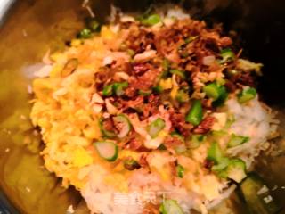 再遇初恋－虾皮萝卜丝馅饼～的做法步骤：6